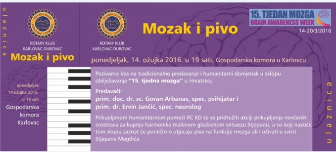 mozak i pivo poziv